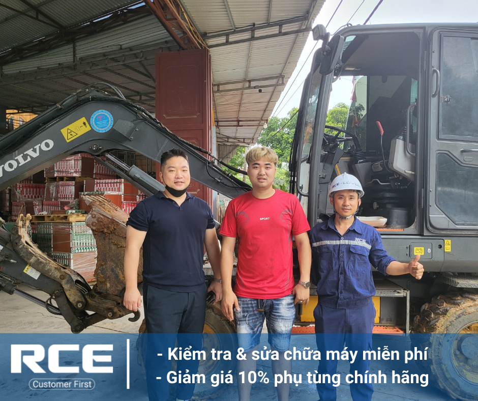Kiểm tra và sửa chữa máy xúc đào kim điện miễn phí tại tỉnh Thái Nguyên